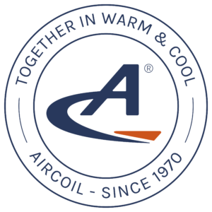 Aircoil together in warm and cool